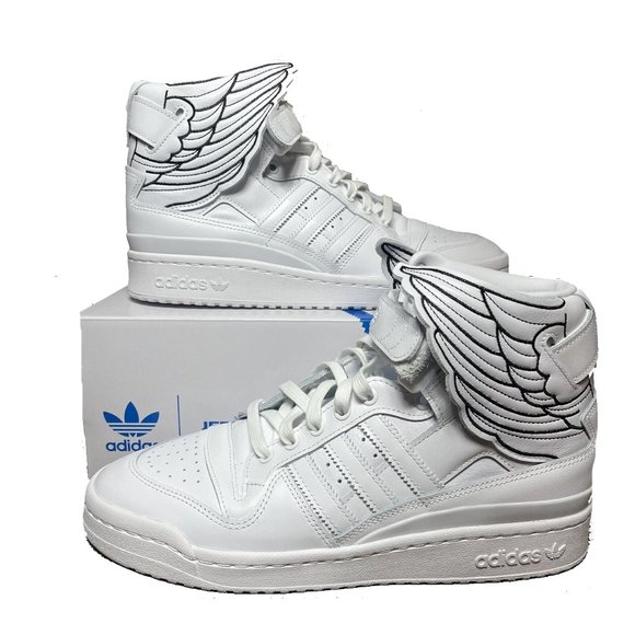 Adidas  Men's White Jeremy Scott X Wings 4.0 - Picture 2 of 7